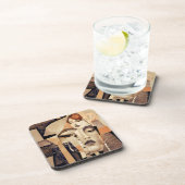 The Echo of “Virelle” – An Abstract Portrait Getränkeuntersetzer (Rechte Seite)