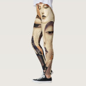 The Echo of “Virelle” – An Abstract Portrait Leggings (Links)