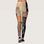 The Echo of “Virelle” – An Abstract Portrait Leggings (Rückseite)