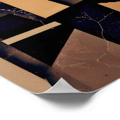 The Echo of “Virelle” – An Abstract Portrait Poster (Ecke)