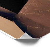 The Echo of “Virelle” – An Abstract Portrait Poster (Ecke)