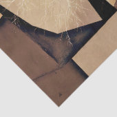 The Echo of “Virelle” – An Abstract Portrait Seidenpapier (Detail)