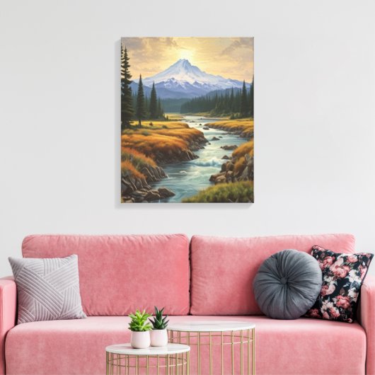 The Echo Refused to Return Leinwanddruck (Insitu (Wohnzimmer))