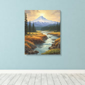 The Echo Refused to Return Leinwanddruck (Insitu (Holzboden))