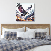 the Ecuadorian condor flying Leinwanddruck (Insitu (Schlafzimmer))