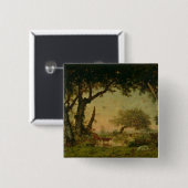 The Edge des Waldes in Fontainebleau Button (Vorne & Hinten)
