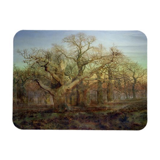 The Edge of Sherwood Forest, 1878 Magnet (Horizontal)
