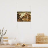 The Edge of the Forest, 1871 Poster (Küche)