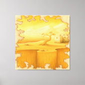 "The Edge of the World" Erlebnismotiv Malerei Leinwanddruck (Vorderseite)