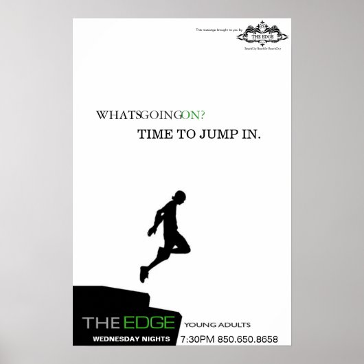 The Edge Poster "Jump" (Vorne)