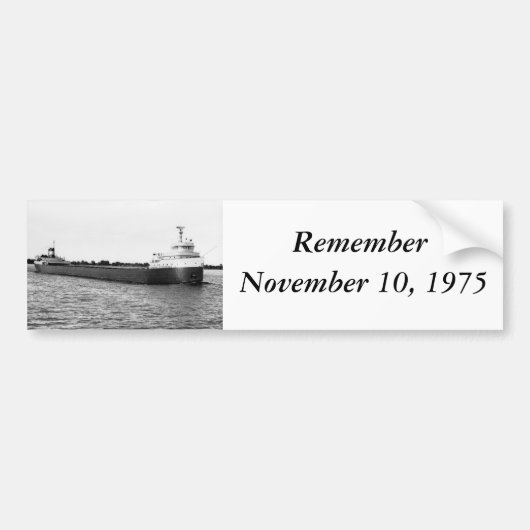 The Edmund Fitzgerald Autoaufkleber (Vorne)