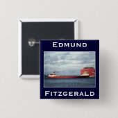 The Edmund Fitzgerald Button (Vorne & Hinten)