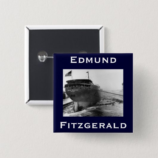 The Edmund Fitzgerald Button (Vorne & Hinten)