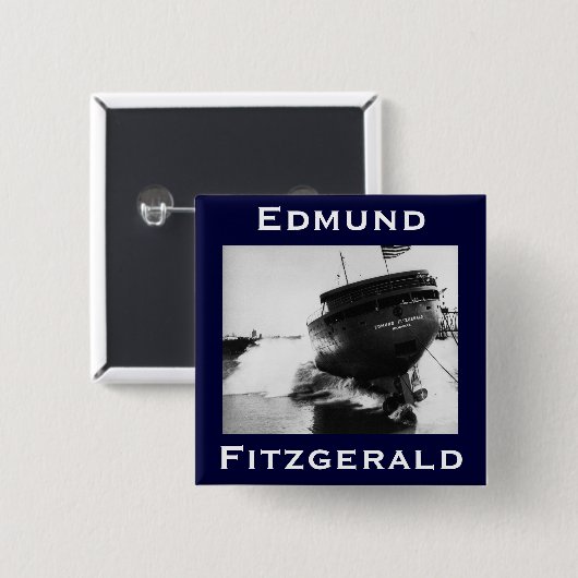 The Edmund Fitzgerald Button (Vorne & Hinten)