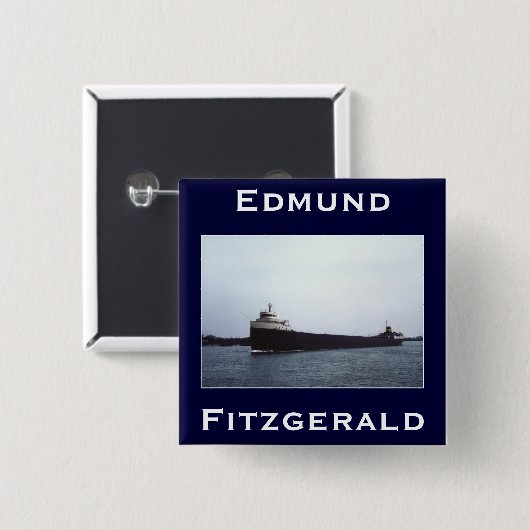 The Edmund Fitzgerald Button (Vorne & Hinten)