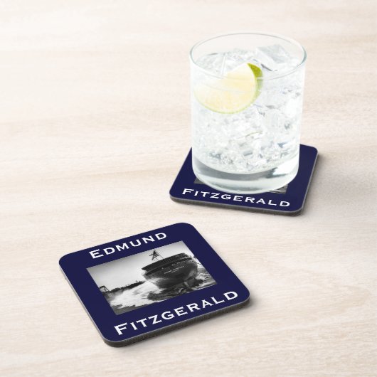 The Edmund Fitzgerald Getränkeuntersetzer (Rechte Seite)