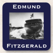 The Edmund Fitzgerald Getränkeuntersetzer (Vorderseite)