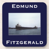 The Edmund Fitzgerald Getränkeuntersetzer (Vorderseite)