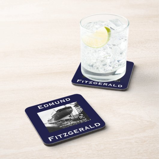 The Edmund Fitzgerald Getränkeuntersetzer (Rechte Seite)
