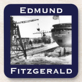 The Edmund Fitzgerald Getränkeuntersetzer (Vorderseite)