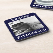 The Edmund Fitzgerald Getränkeuntersetzer (Linke Seite)