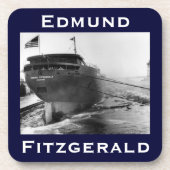 The Edmund Fitzgerald Getränkeuntersetzer (Vorderseite)