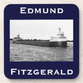 The Edmund Fitzgerald Getränkeuntersetzer (Vorderseite)