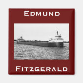 The Edmund Fitzgerald  Magnet (Vorne)