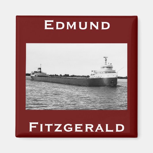The Edmund Fitzgerald Magnet (Vorne)