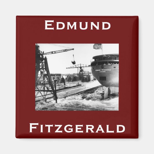 The Edmund Fitzgerald  Magnet (Vorne)