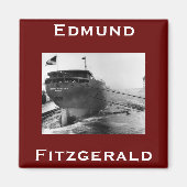 The Edmund Fitzgerald Magnet (Vorne)