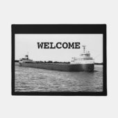 The Edmund Fitzgerald on the St. Clair River Fußmatte (Vorderseite)