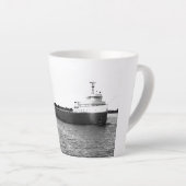 The Edmund Fitzgerald St. Clair River Vintage Milchtasse (Rechte Ecke)