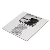 The Edmund Fitzgerald with Crew Names Fliese (Seite)