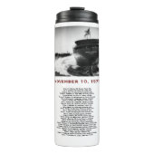 The Edmund Fitzgerald with Crew Names Mug Thermosbecher (Vorderseite)