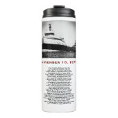 The Edmund Fitzgerald with Crew Names Mug Thermosbecher (Vorderseite)