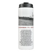 The Edmund Fitzgerald with Crew Names Mug Thermosbecher (Vorderseite)