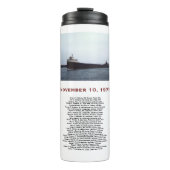 The Edmund Fitzgerald with Crew Names Mug Thermosbecher (Vorderseite)