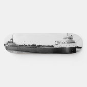 The Edmund Fitzgerald with Crew Names Skateboard (Horizontal)