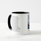The Edmund Fitzgerald with Crew Names Tasse (Vorderseite Links)