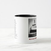 The Edmund Fitzgerald with Crew Names Tasse (Zentrum)