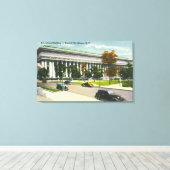 The Educational Bldg, Hauptstadt Hill # 2 Leinwanddruck (Insitu (Holzboden))