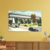 The Educational Bldg, Hauptstadt Hill # 2 Leinwanddruck (Insitu (Wohnzimmer))