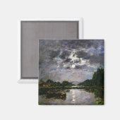 The Effect of the Moon, 1891 (Öl auf die Leinwand) Magnet (Vorderseite/Rückseite)