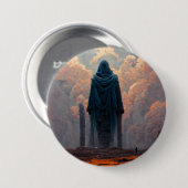 The Effigy Fantasy Sci-Fi Art Button (Vorne & Hinten)