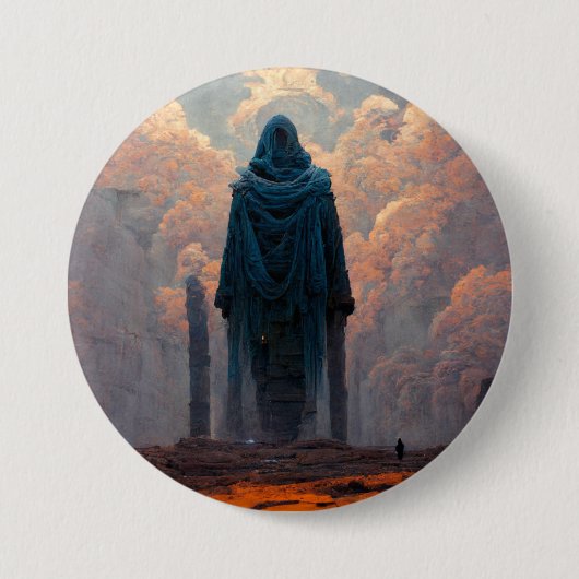 The Effigy Fantasy Sci-Fi Art Button (Vorderseite)