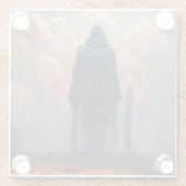 The Effigy Fantasy Sci-Fi Art Glasuntersetzer (Rückseite)