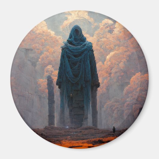 The Effigy Fantasy Sci-Fi Art Magnet (Vorne)