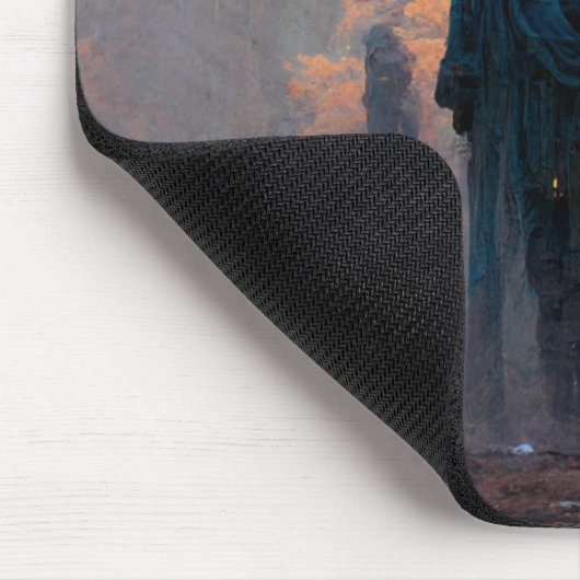 The Effigy Fantasy Sci-Fi Art Mousepad (Ecke)