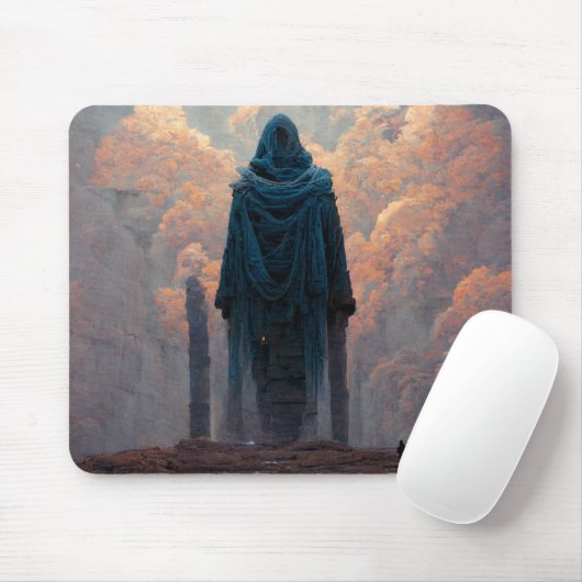 The Effigy Fantasy Sci-Fi Art Mousepad (Mit Mouse)